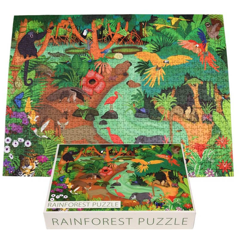 Puzzle arbre de vie 1000 pièces par Eeboo