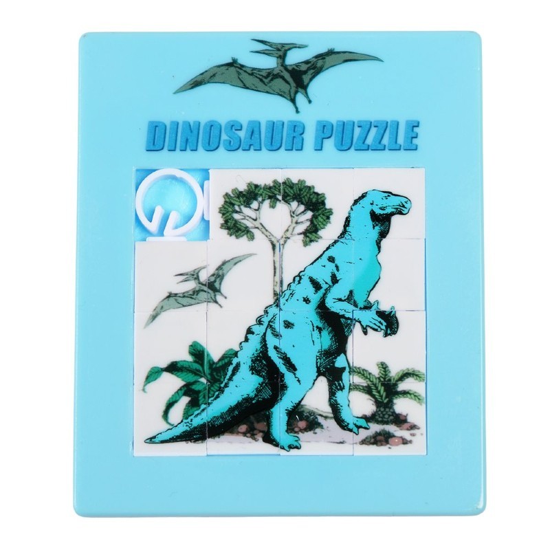 Puzzle coulissant Dinosaures