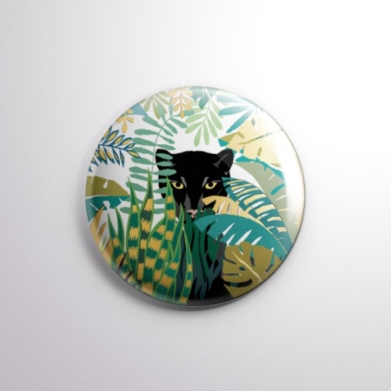 Badge Arbre Doré par Cartes d'Art