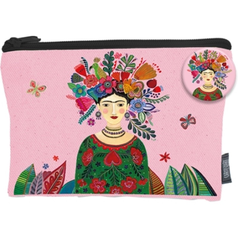 Trousse avec badge - Frida