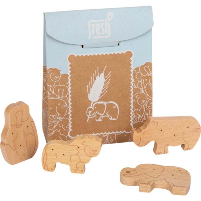 Jeu en bois - Biscuits animaux