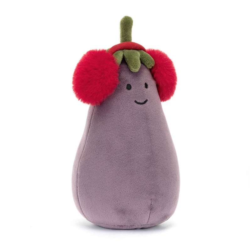 Peluche légume aubergine...