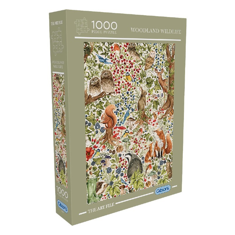 Puzzle Woodland Wildlife -...