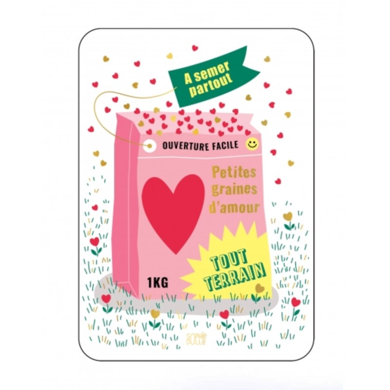 Carte Petites graines d'amour