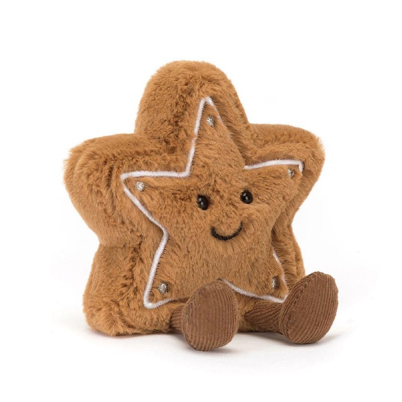 Peluche étoile cookie - Noël