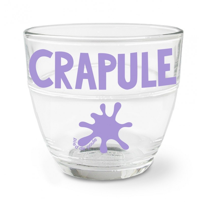 Verre Duralex Crapule