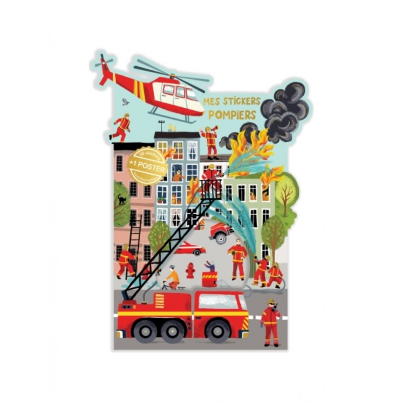 Jeu stickers - Les pompiers