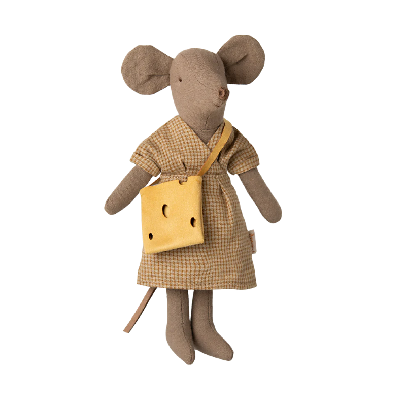 Souris maman - Robe et sac