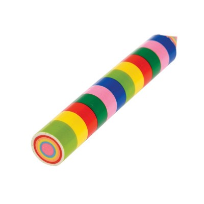 Gommes À Crayon Arc-en-ciel Colorées Créatives 5 Pièces, Gomme De