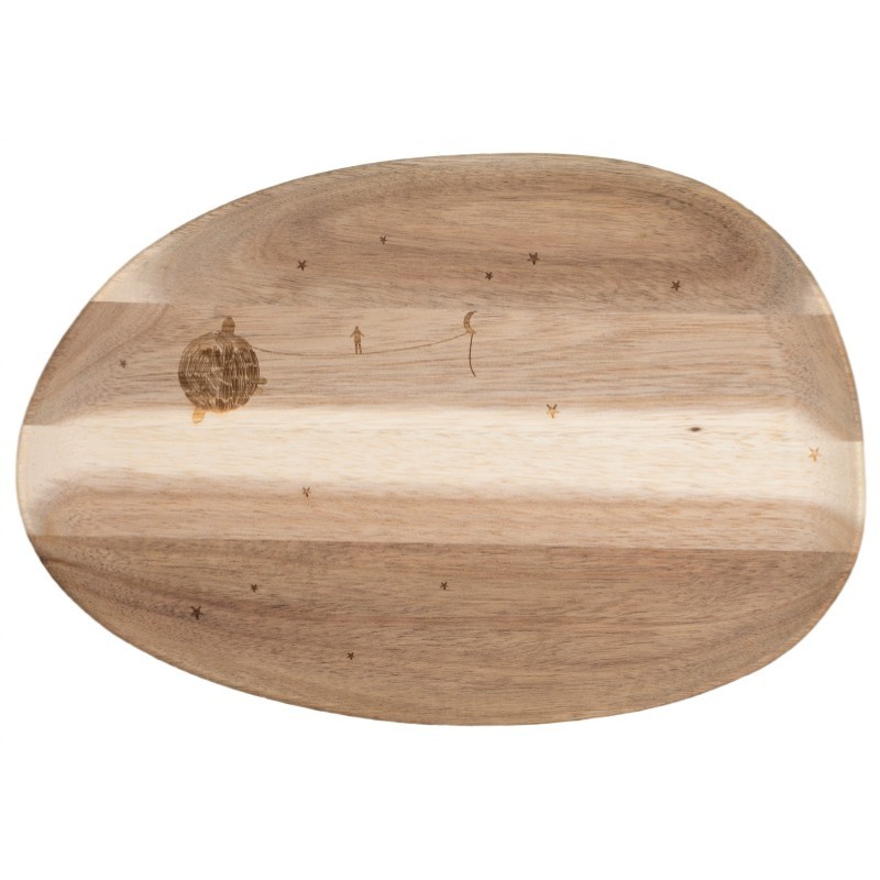 Plateau moyen en bois